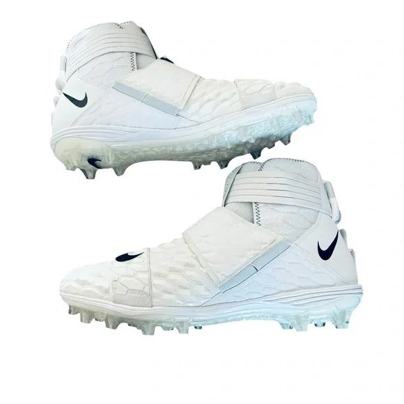 NEW Nike Force Savage Elite 2 White Wolf Grey Football Cleats AH3999-100 - Picture 6 of 6